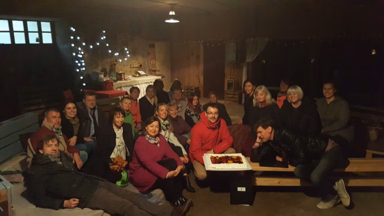 Segakoor Hannijöggi Sünnipäevatordiga Kehra Aidas
